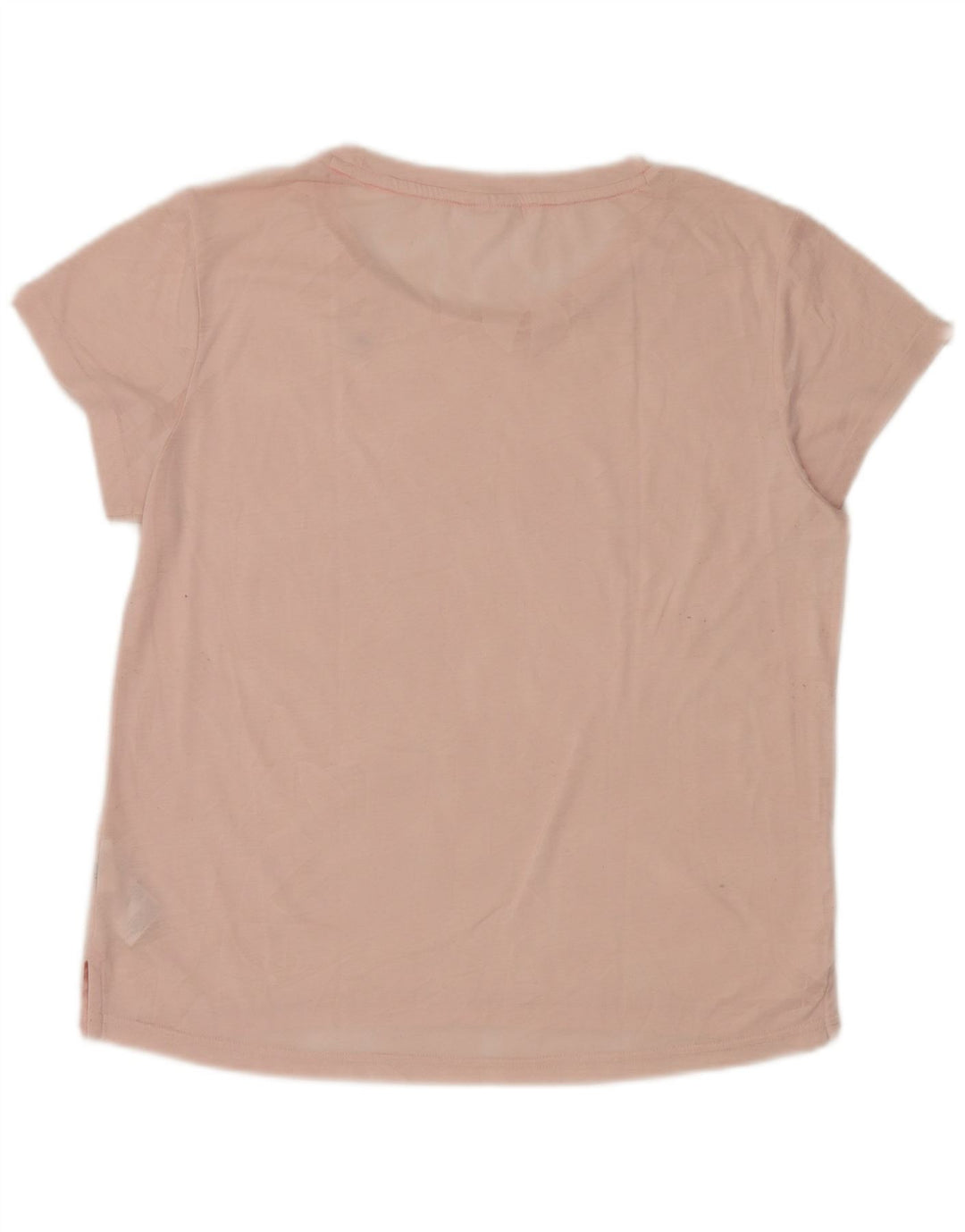 Puma Γυναικείο T-Shirt Top UK 16Large Pink Polyester
