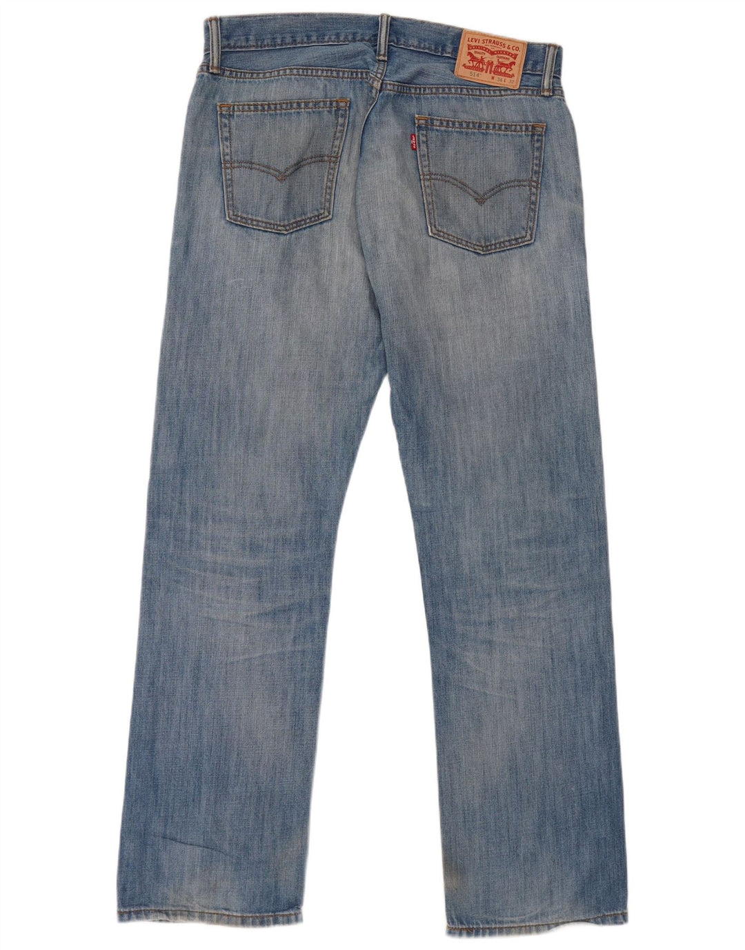 LEVI'S Ανδρικό τζιν 514 ίσιο W34 L32 Μπλε βαμβακερό