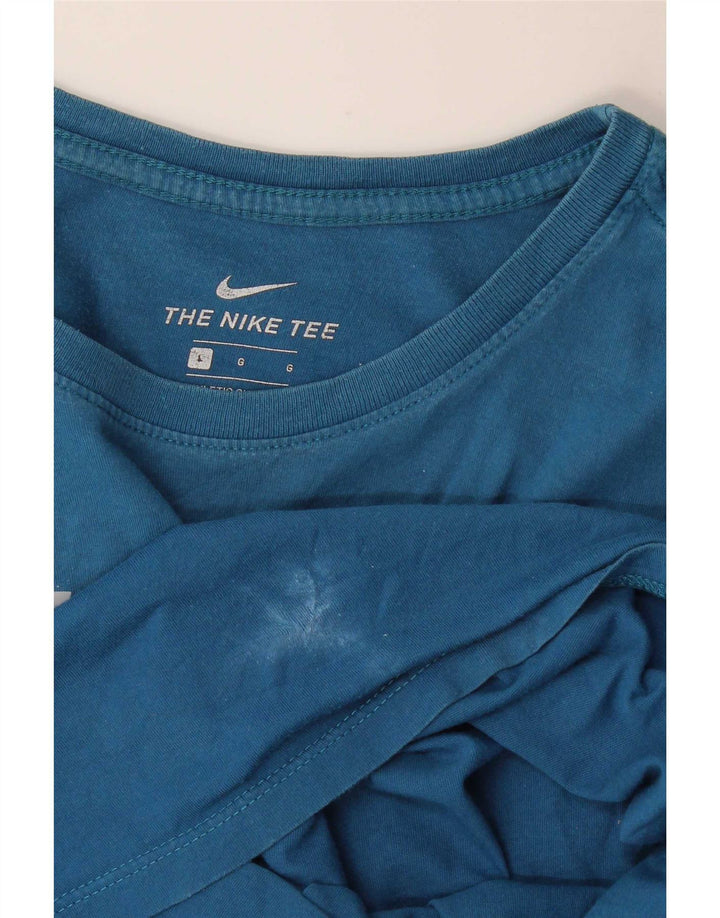 Ανδρικό γραφικό μπλουζάκι Nike τοπ μεγάλο μπλε