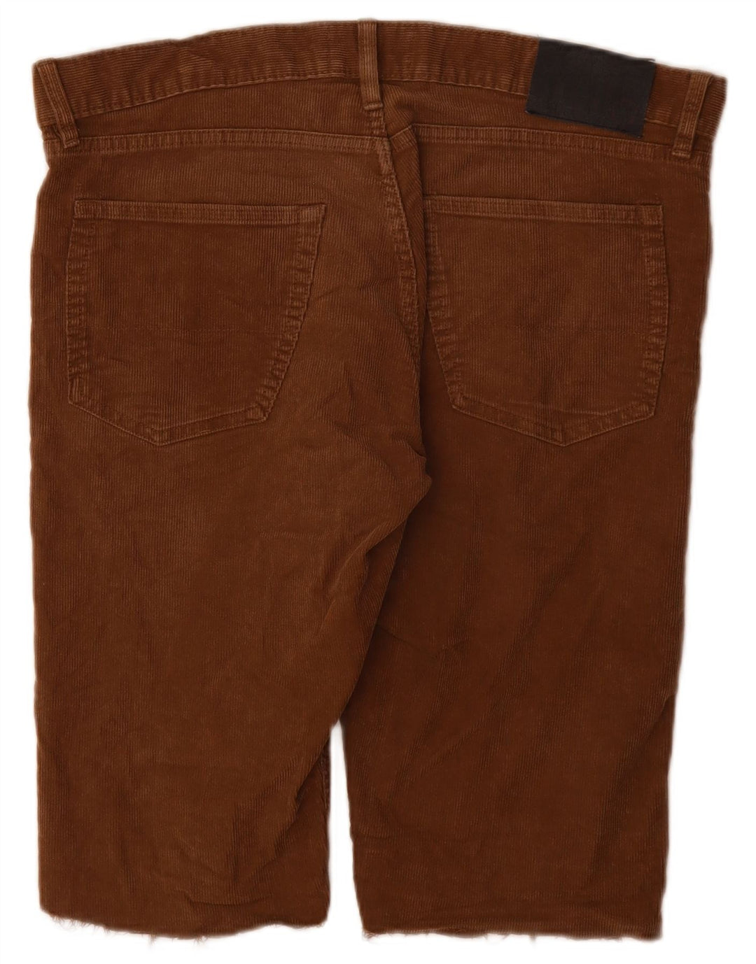 Ανδρικό κοτλέ σορτς Marks & Spencer Slim W36 μεγάλο καφέ