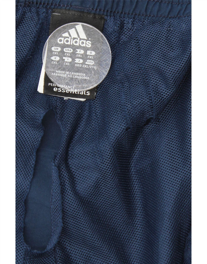 Ανδρικό αθλητικό σορτς Adidas 2XL Navy Blue Polyester