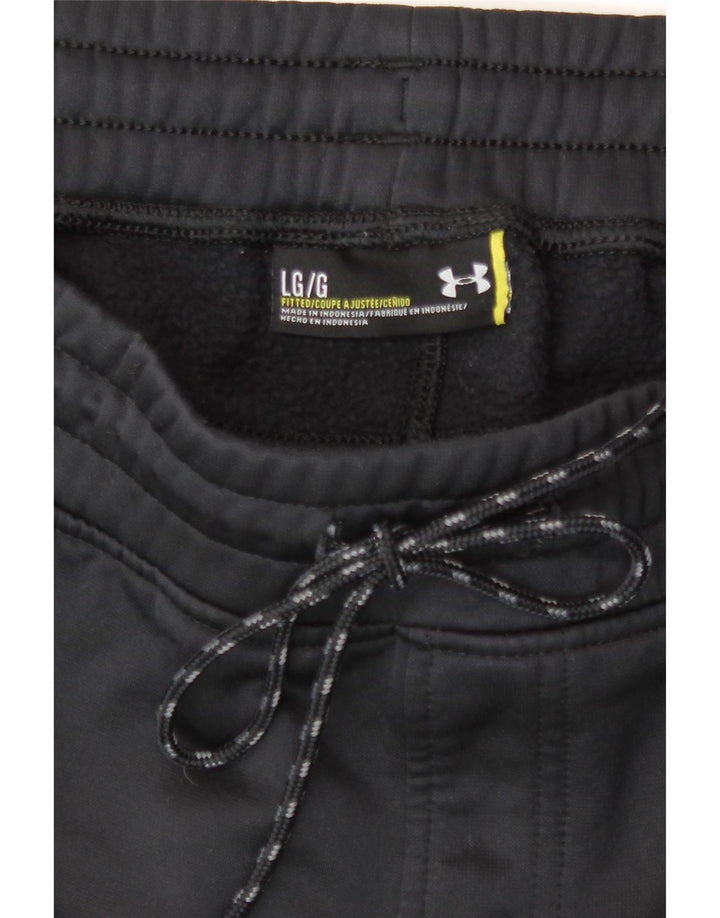 Under Armour Ανδρική αθλητική φόρμα Παντελόνι Joggers Μεγάλο Μαύρο Πολυεστέρα