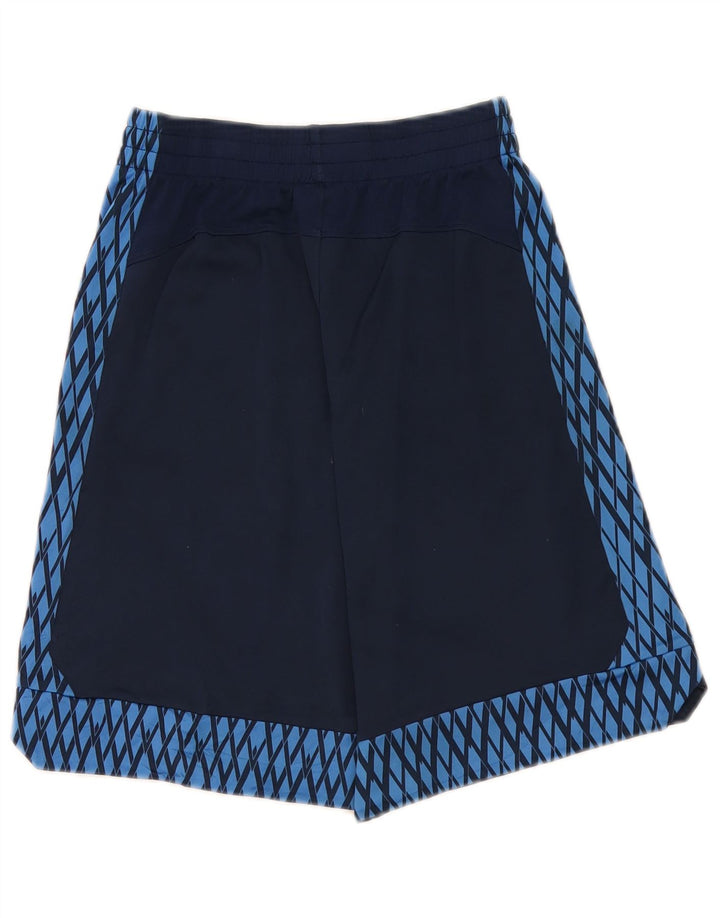 Adidas για αγόρια αθλητικά σορτς 10-11 ετών Medium Navy Blue γεωμετρικός πολυεστέρας