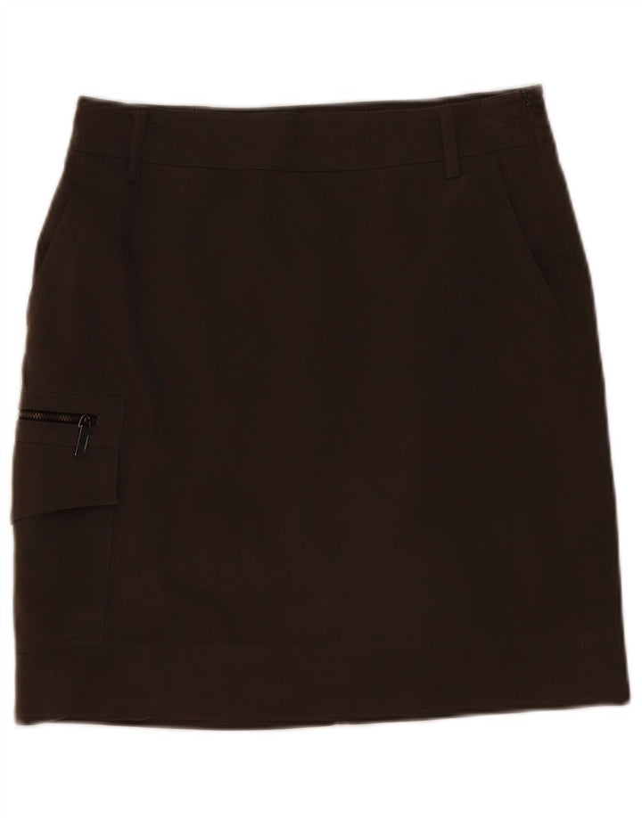 MARELLA Γυναικεία Φούστα Cargo UK 10 Small W30 Brown Polyester