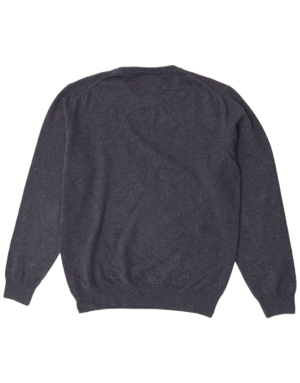 Πουλόβερ Gant Mens Crew Neck Jumper Lambswool σε μπλε Navy