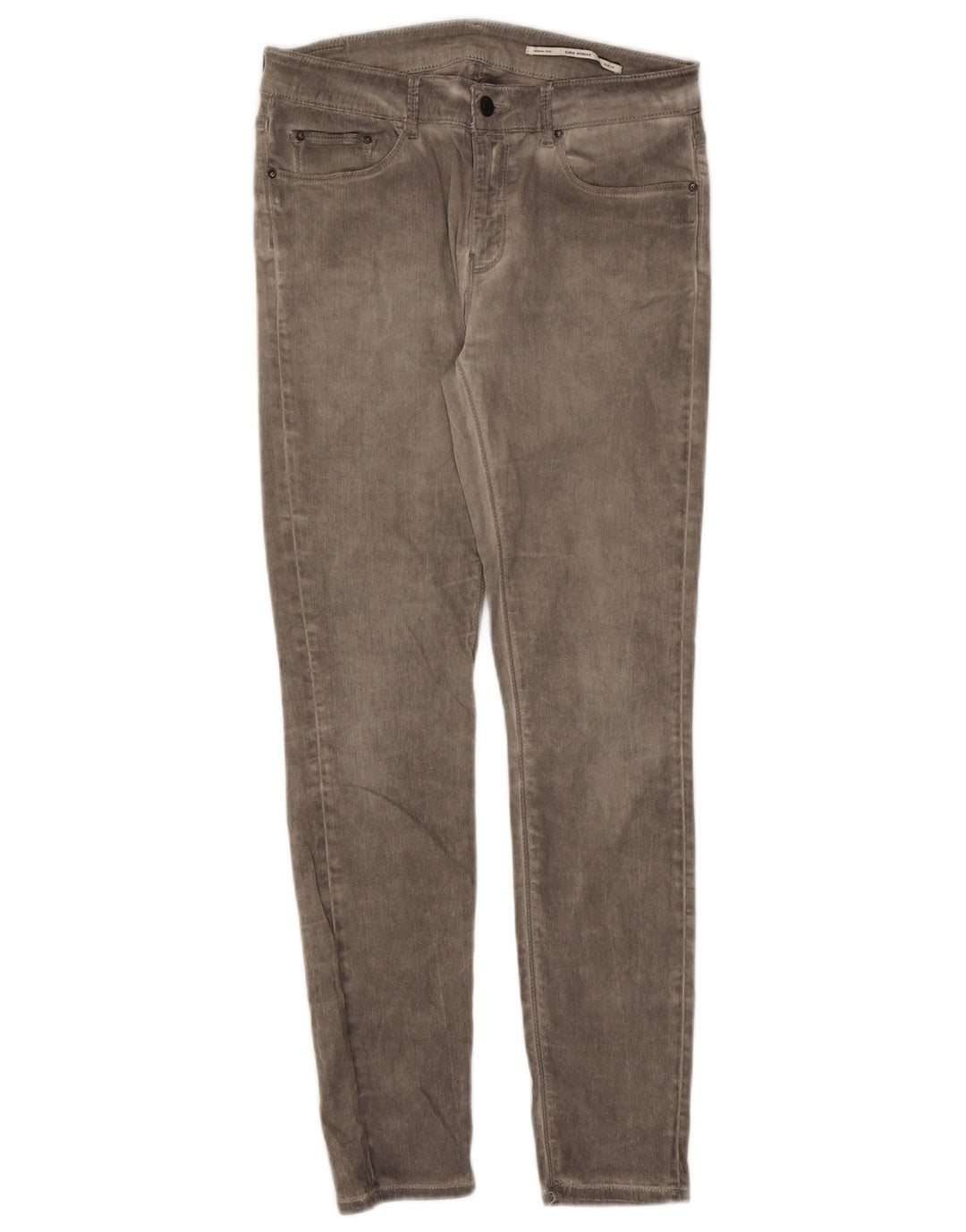 Zara Γυναικείο Slim Jeans EU 42 Large W32 L29 Grey