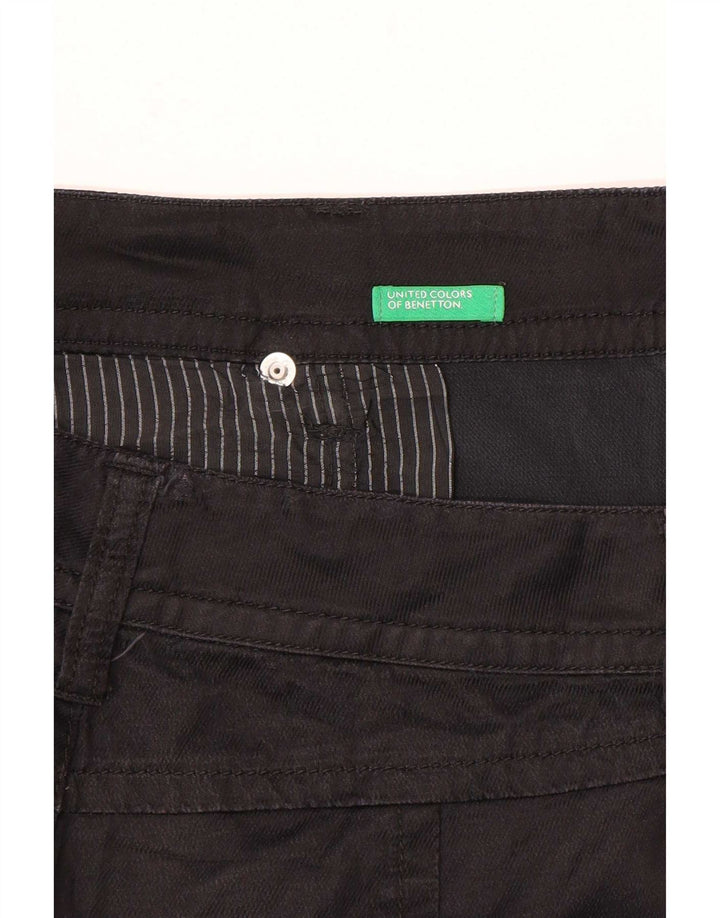 Γυναικείο σορτς Benetton Casual Medium W30 Μαύρο