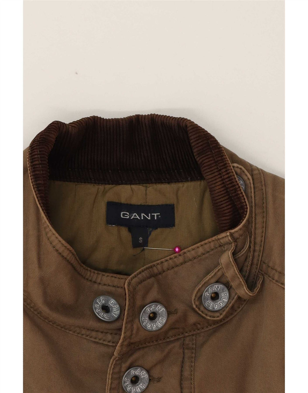 Gant Mens Utility Jacket UK 36 Small Beige