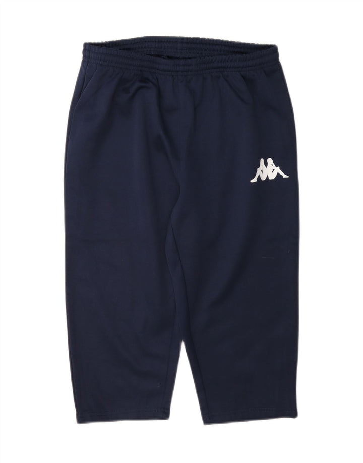 Παντελόνι φόρμας Kappa Boys Capri 13-14 Years Navy Blue Polyester