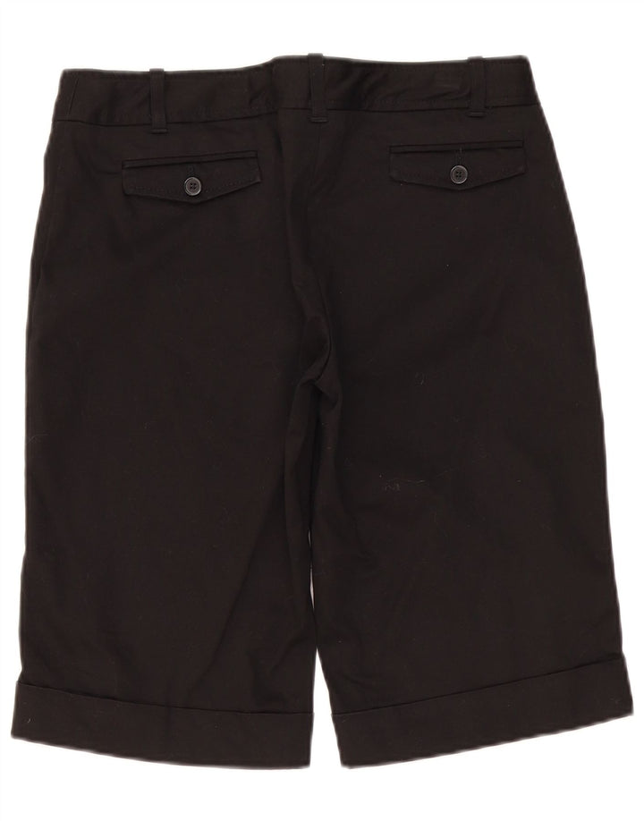 Oasis Γυναικείο Casual Σορτς UK 12 Medium W34 Μαύρο βαμβακερό