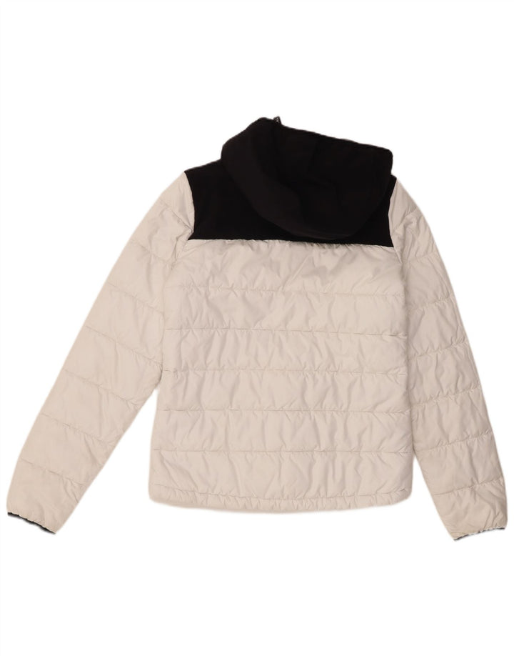 The North Face γυναικείο μπουφάν με κουκούλα UK 10 Small White Colourblock