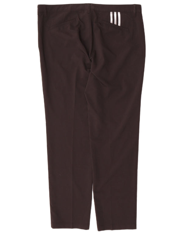 Ανδρικό παντελόνι Chino ADIDAS Slim W38 L32 Μαύρο