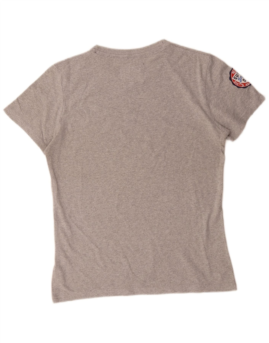 Ανδρικό γραφικό T-Shirt Superdry Top Μεσαίο γκρι βαμβακερό