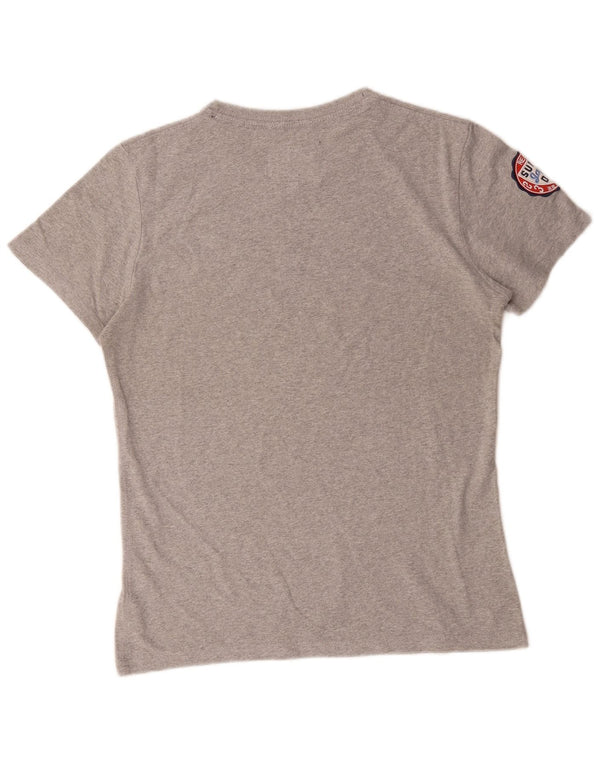 Ανδρικό γραφικό T-Shirt Superdry Top Μεσαίο γκρι βαμβακερό