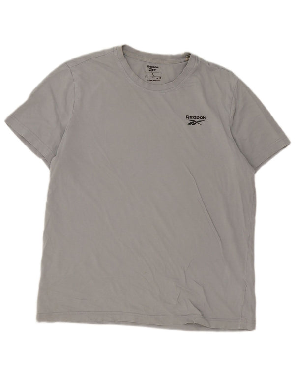 Ανδρικό T-Shirt Reebok Top Large Grey