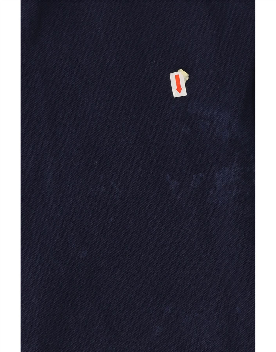 RALPH LAUREN Γυναικείο μακρυμάνικο μπλουζάκι πόλο UK 12 μεσαίο μπλε βαμβακερό