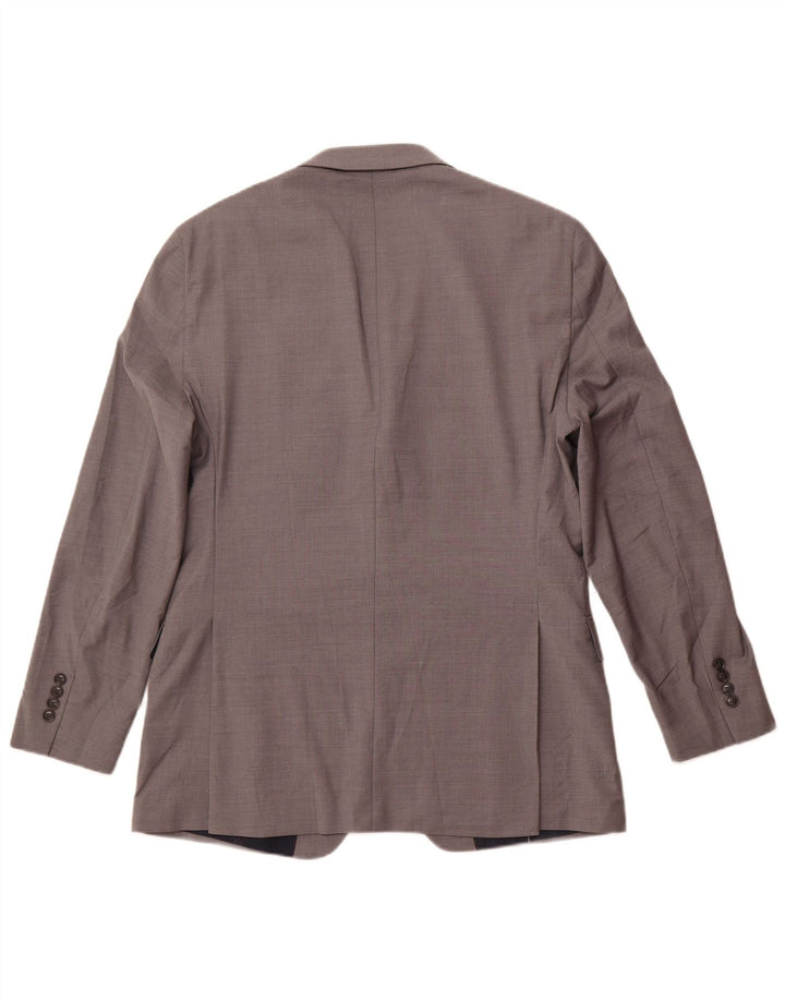 Tommy Hilfiger Ανδρικό σακάκι με 2 κουμπιά Longline EU 42 XL Γκρι μαλλί