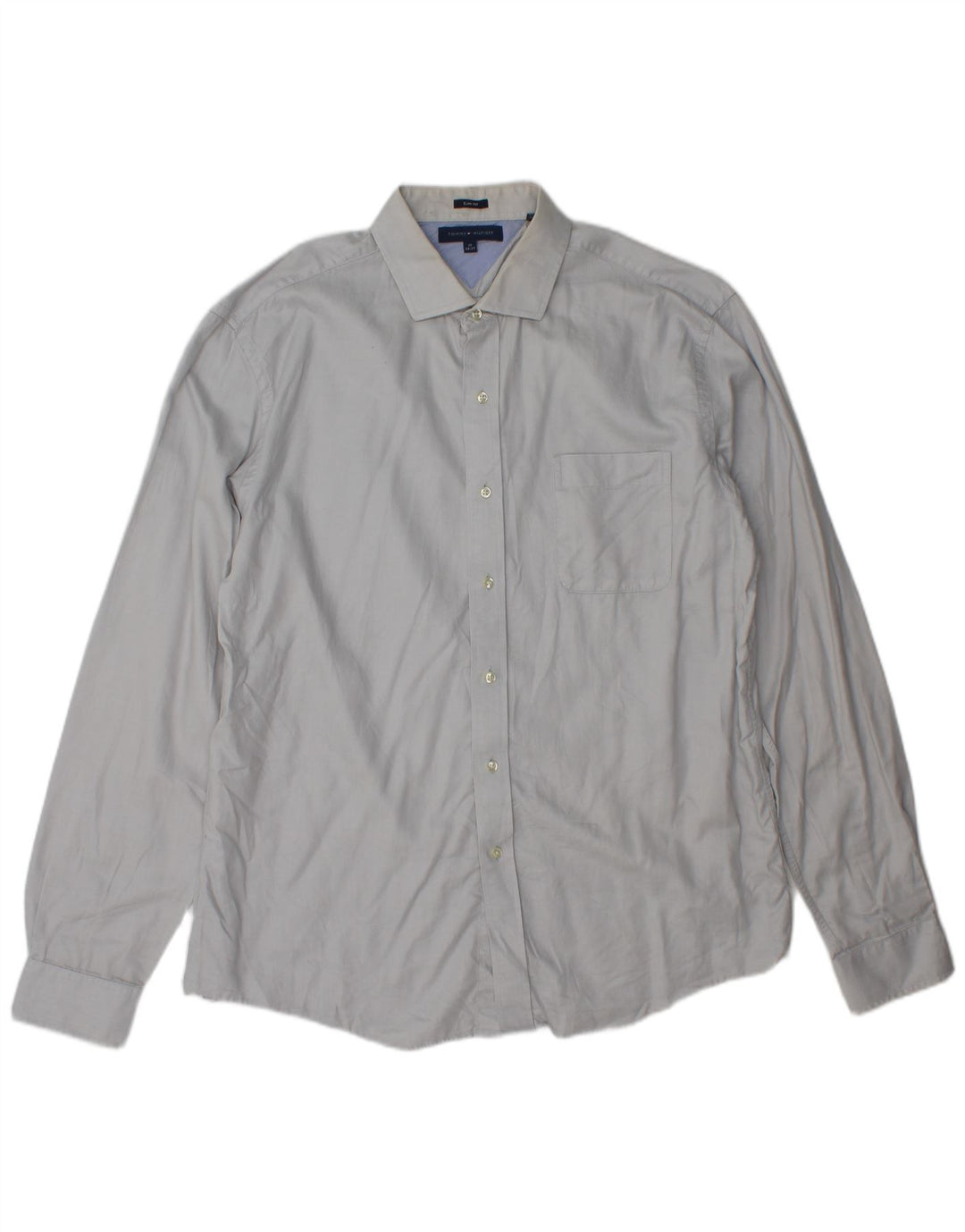 Ανδρικό πουκάμισο Tommy Hilfiger Slim Fit Size 17 XL Grey