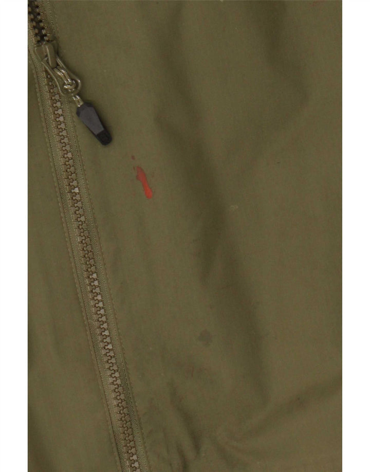 Ανδρικό μπουφάν βροχής με κουκούλα Berghaus UK 42 XL Khaki Polyamide