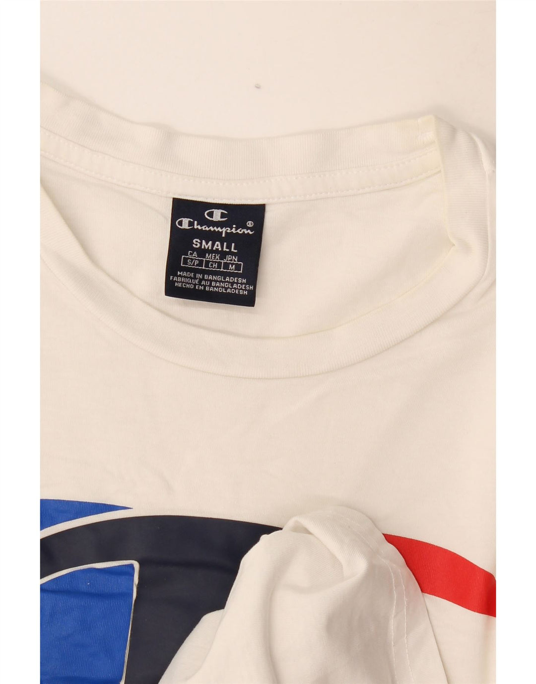 Ανδρικό T-Shirt Champion Graphic Top Small White