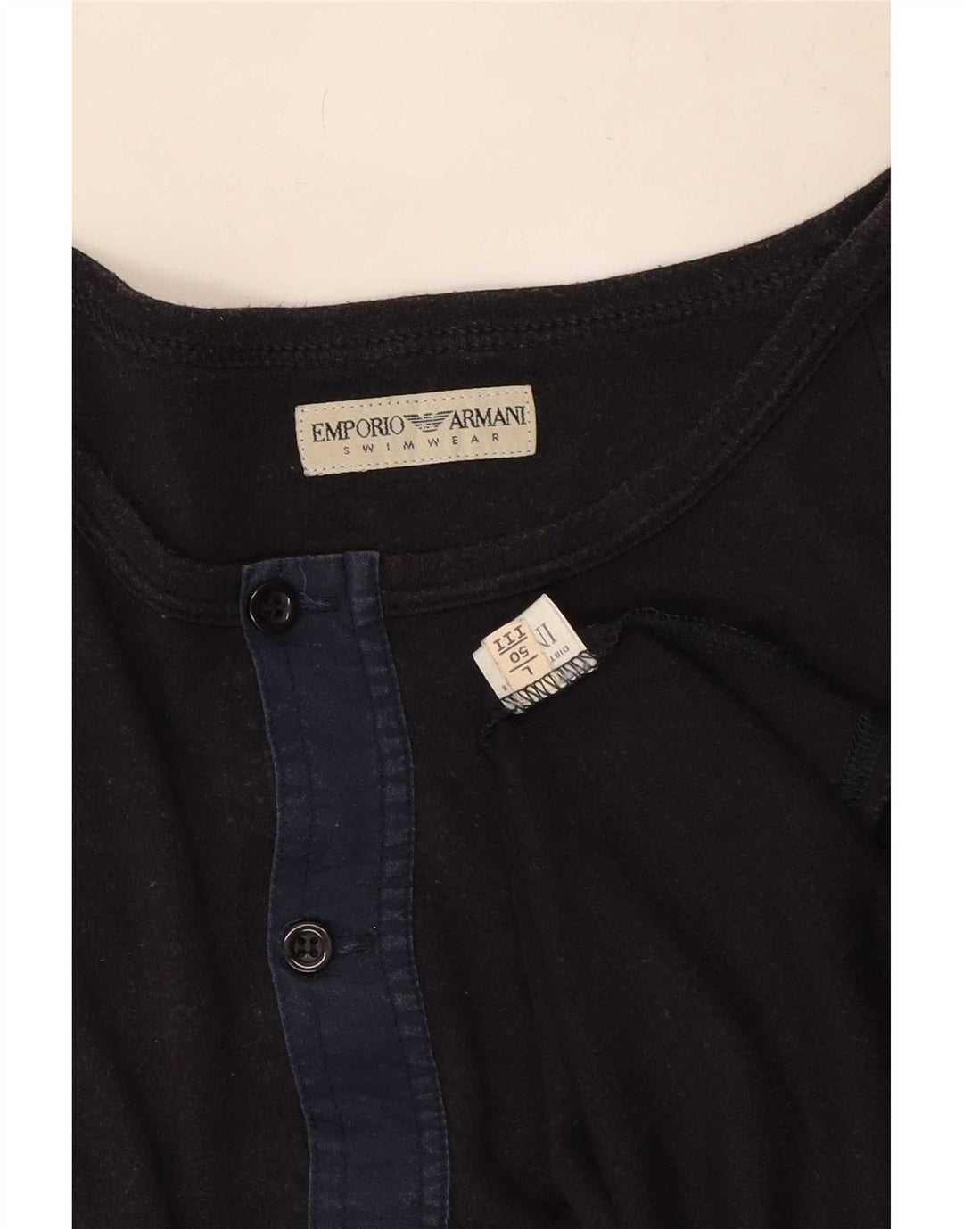 Armani Exchange Ανδρικό γραφικό τοπ μακρυμάνικο μεγάλο γκρι βαμβακερό