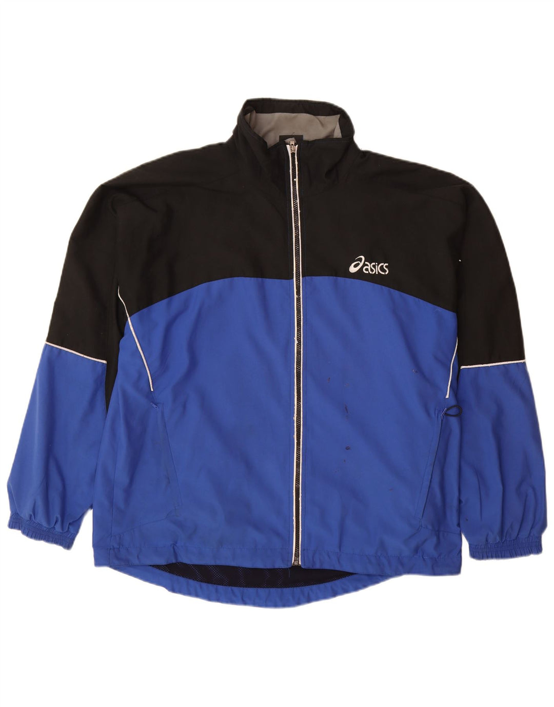 Ανδρική φόρμα ASICS Top Jacket XL Blue Colourblock Polyester