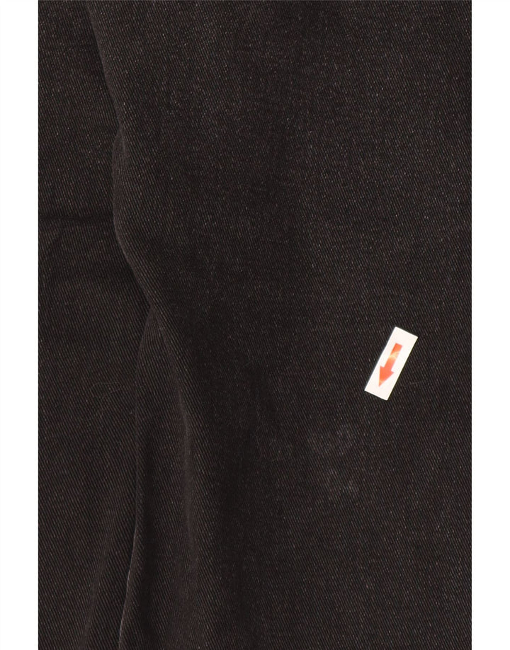 Ανδρικό τζιν Wrangler ίσιο W38 L27 μαύρο βαμβακερό