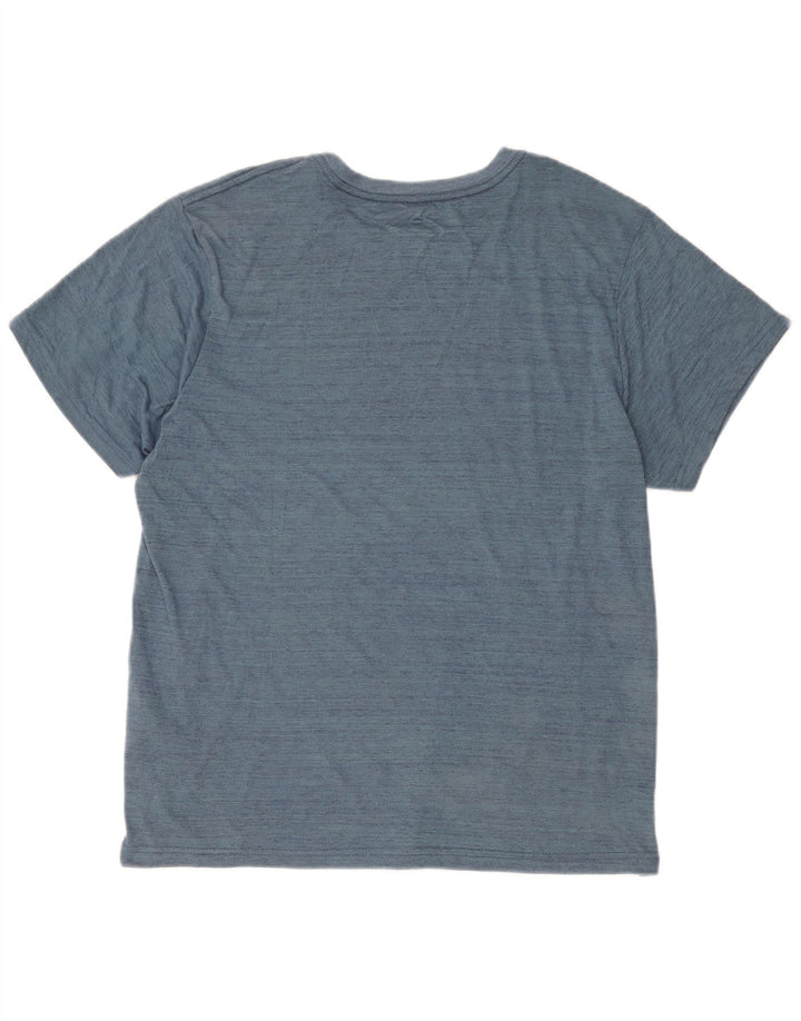 Ανδρικό γραφικό T-Shirt Hurley Top XL Blue Polyester