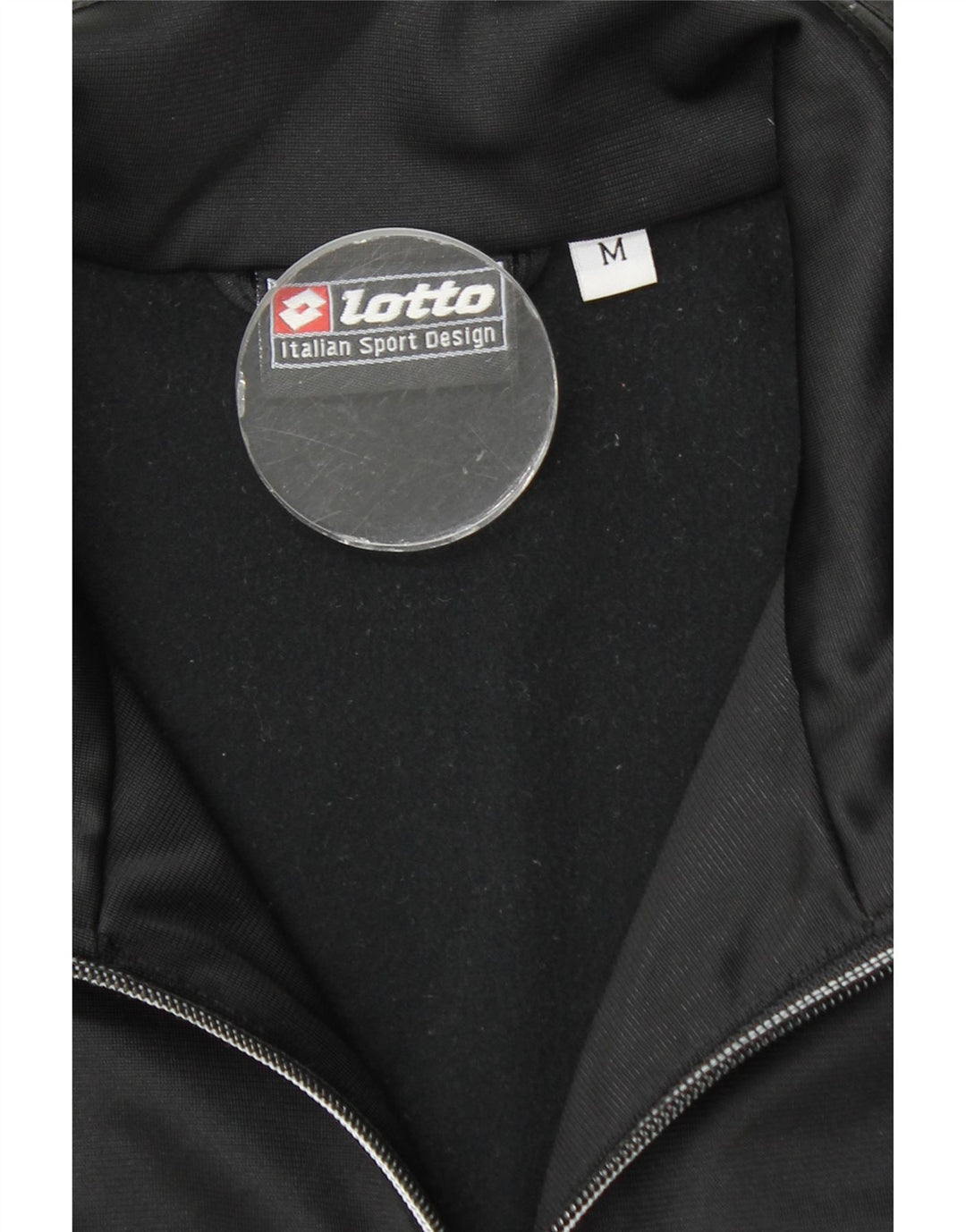Γυναικεία αθλητική φόρμα Lotto Top Jacket UK 14 Medium Black Polyester