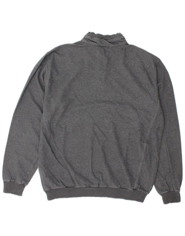 Ανδρικό φούτερ Champion με φερμουάρ Jumper XL Γκρι βαμβακερό