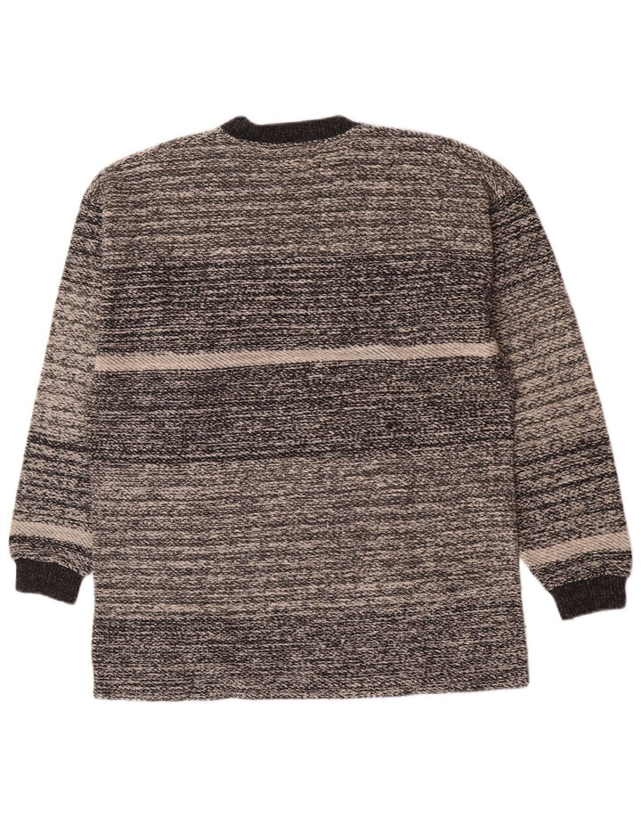Ανδρικό πουλόβερ Levi's Crew Neck Jumper Βαμβακερό μεσαίο γκρι ριγέ