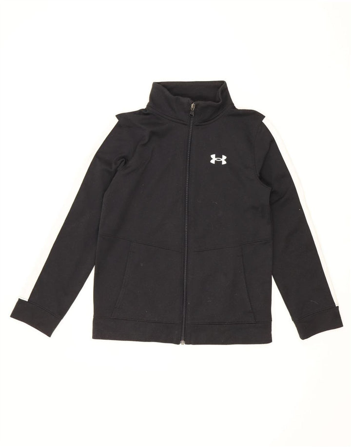Under Armour Boys αθλητική φόρμα Top Jacket 9-10 Years Medium Black Colourblock