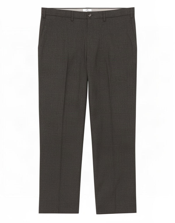 Marks & Spencer Ανδρικό παντελόνι Chino με κανονική εφαρμογή W38 L29 Γκρι πολυεστέρας