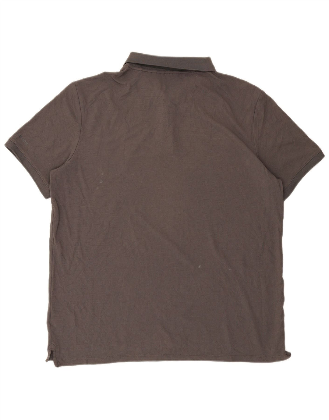 MUSTO Ανδρικό πουκάμισο Polo XL Γκρι Πολυαμίδιο