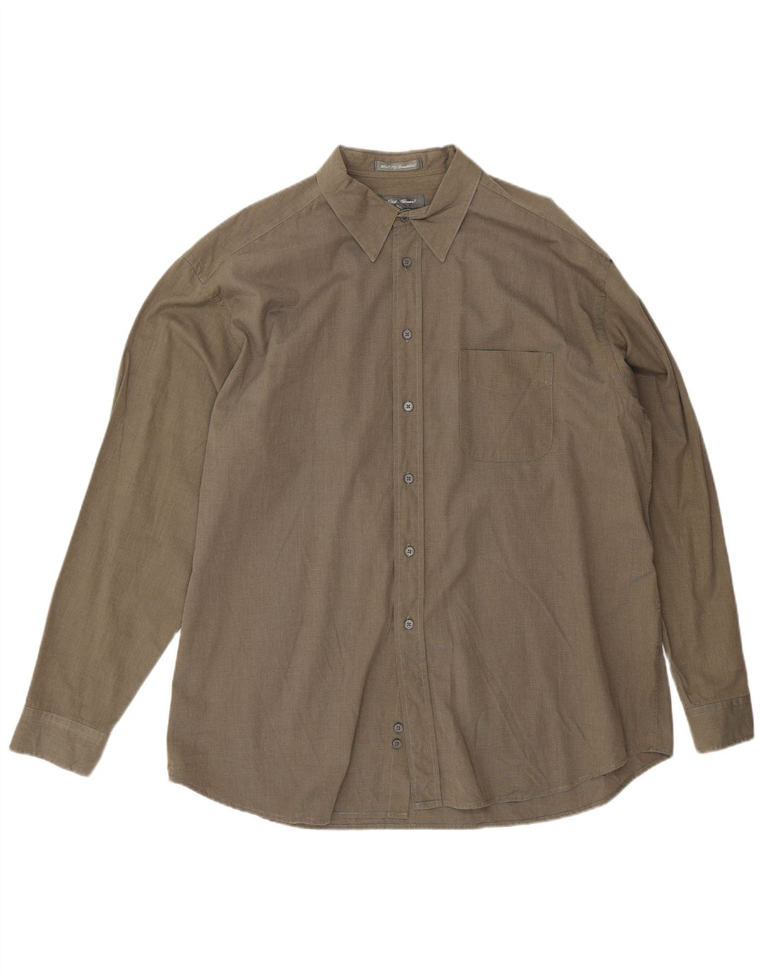 Ανδρικό πουκάμισο Eddie Bauer XL Χακί βαμβακερό