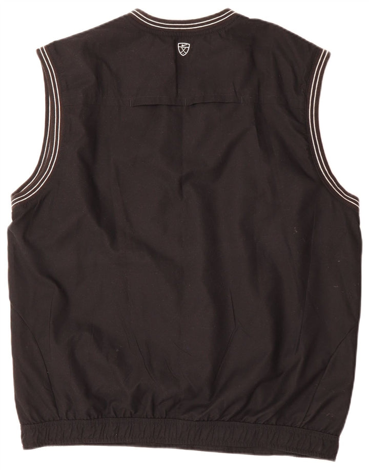 Ανδρική φόρμα γυμναστικής πουλόβερ Nike τοπ 42/44 μεγάλο μαύρο πολυεστέρα