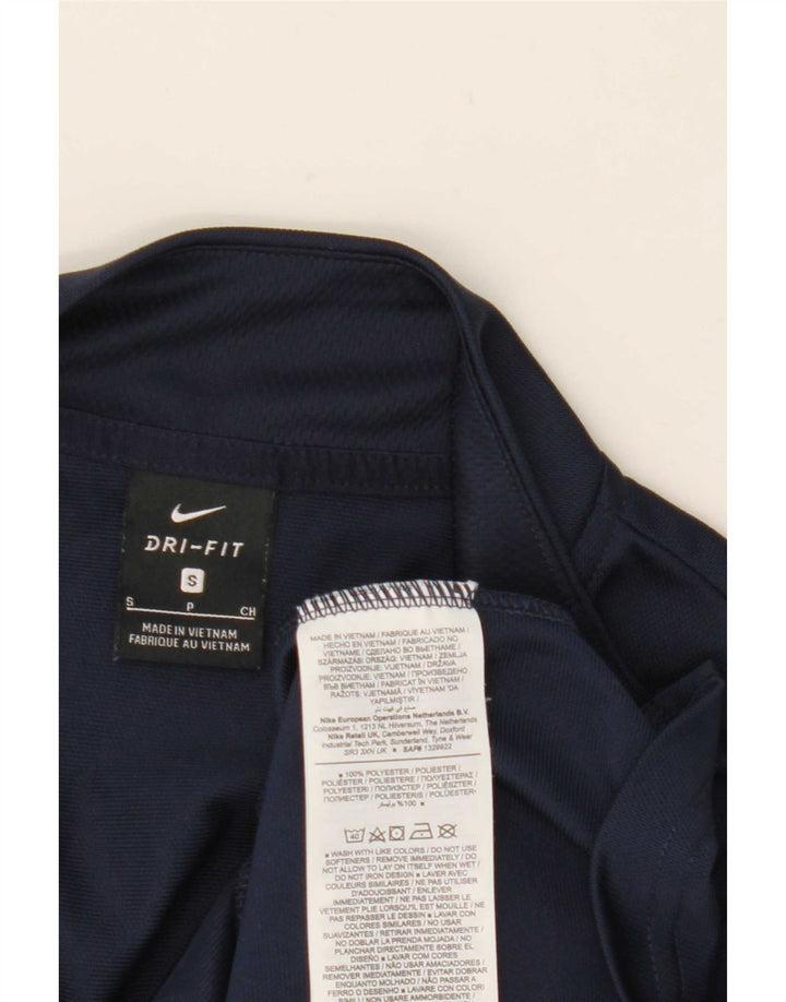 Μπουφάν Nike ανδρική φόρμα Dri Fit Small Navy Blue Polyester