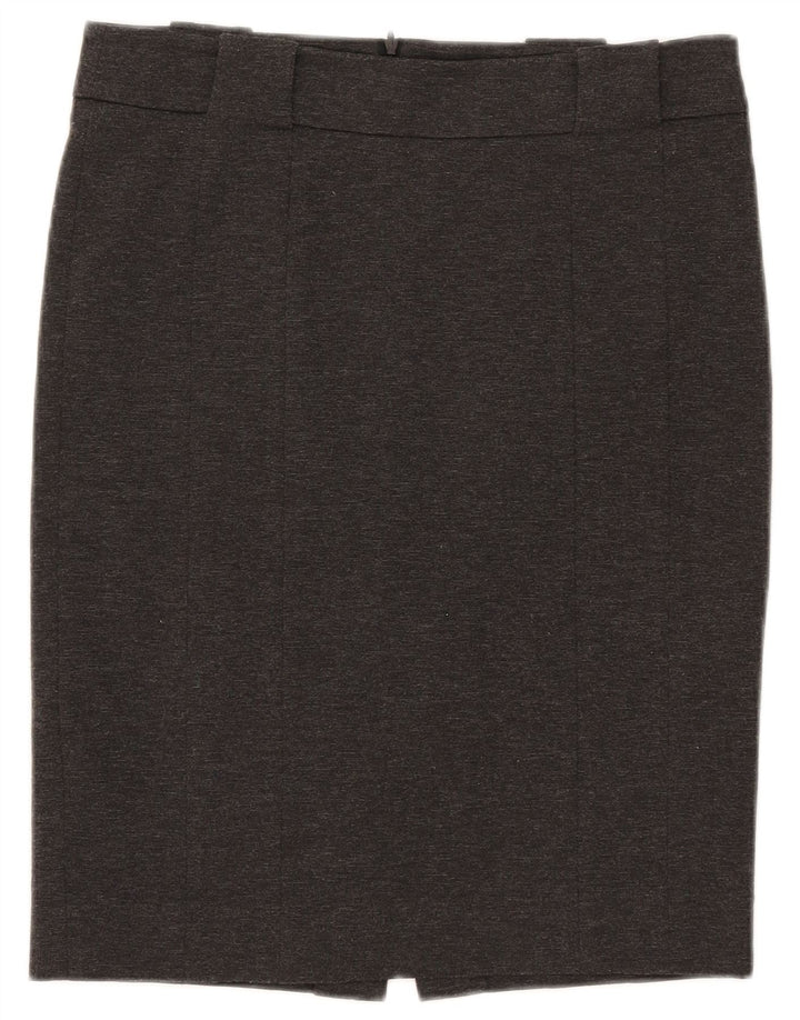 Zara Γυναικεία Pencil Φούστα Μεγάλη W30 Γκρι Flecked