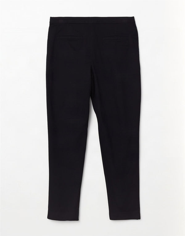 John Lewis Γυναικείο Slim Cropped Παντελόνι UK 12 Medium W30 L25 Navy Blue