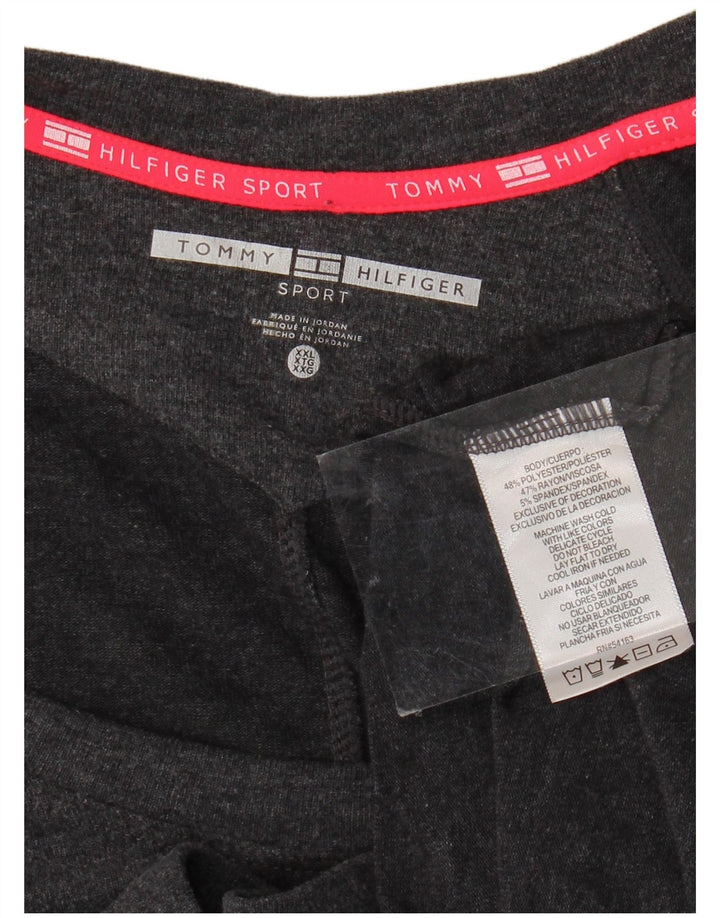 Tommy Hilfiger Γυναικείο τοπ μακρυμάνικο UK 20 2XL Γκρι Πολυεστέρας