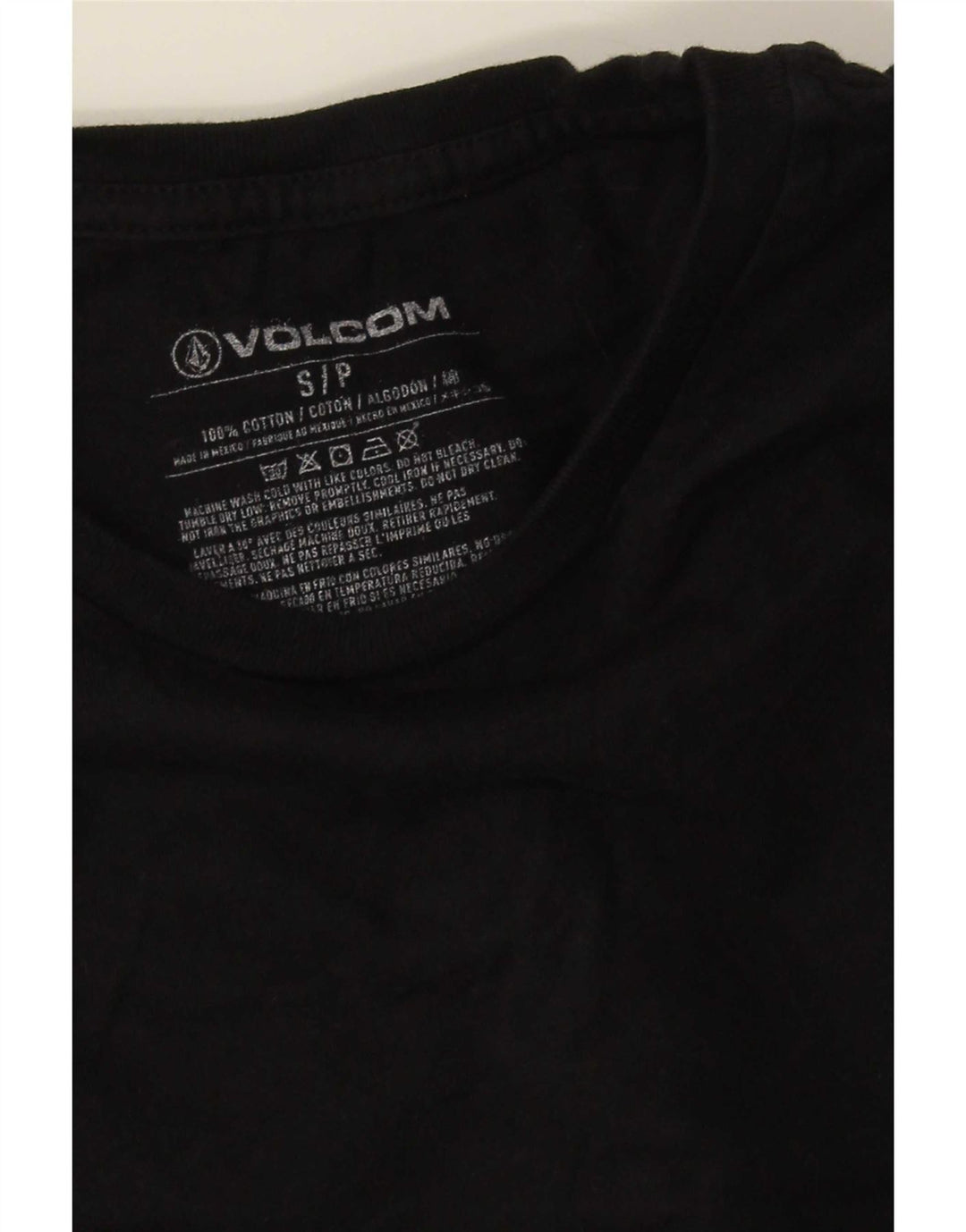Ανδρικό γραφικό τοπ Volcom, μακρυμάνικο, μικρό, βαμβακερό