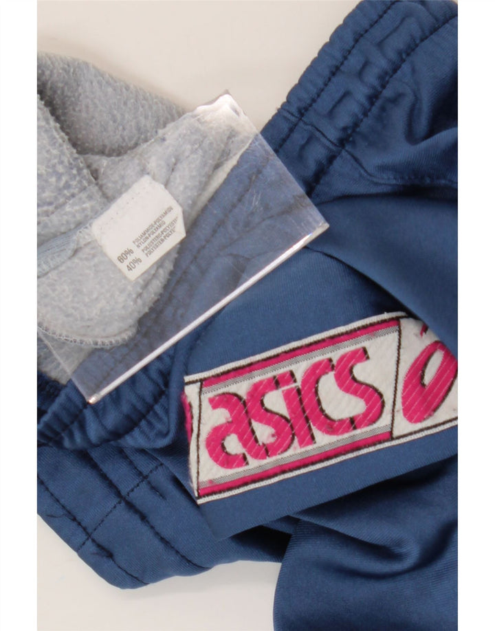 Ανδρική φόρμα αθλητικής φόρμας γραφικών Asics μεσαίου μπλε χρώματος πολυαμίδης