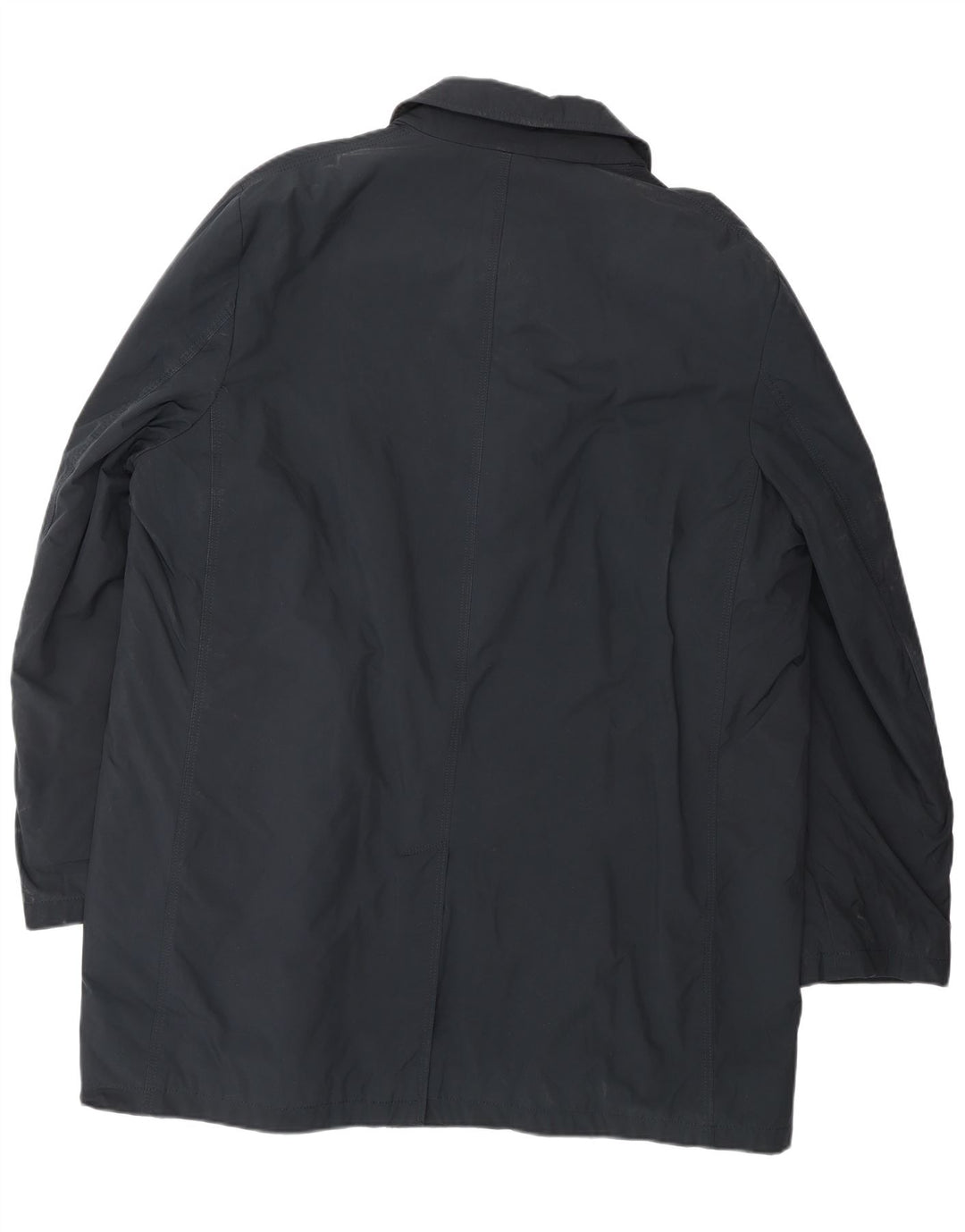 BORSALINO Ανδρικό Πανωφόρι IT 56 3XL Navy Blue Polyester Classic