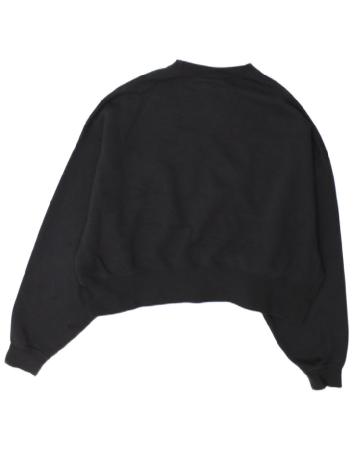 Γυναικείο φούτερ Nike υπερμεγέθη Jumper UK 10 Small μαύρο βαμβακερό