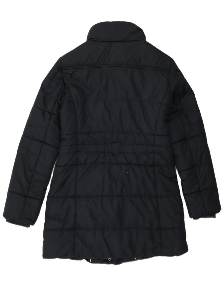 Esprit Γυναικείο παλτό UK 14 Large Navy Blue Polyester