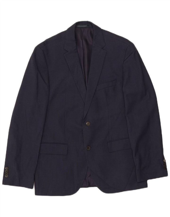 HUGO BOSS Ανδρικό σακάκι με 2 κουμπιά σακάκι IT 50 Large Navy Blue