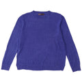 Marks & Spencer Γυναικείο πουλόβερ με λαιμόκοψη UK 14 Medium Blue