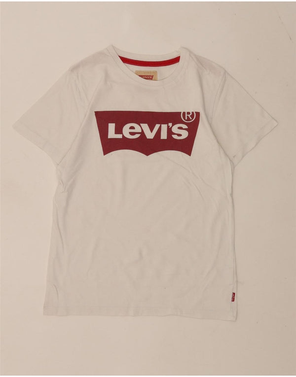 Levi's Boys Graphic T-Shirt Top 11-12 Years Λευκό
