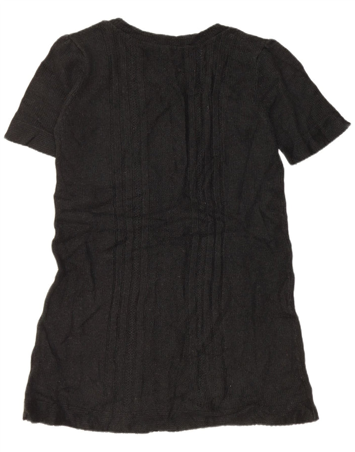 Marks & Spencer Γυναικείο φόρεμα Jumper UK 14 Medium Black Acrylic