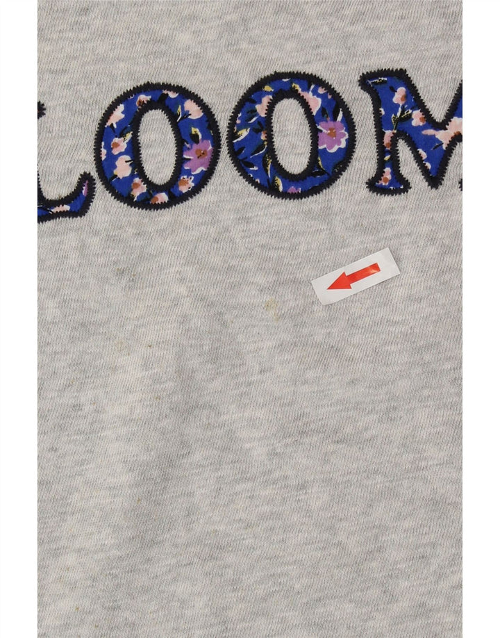 Marks & Spencer Γυναικεία γραφική φούτερ Jumper UK 10 Small Grey Flecked